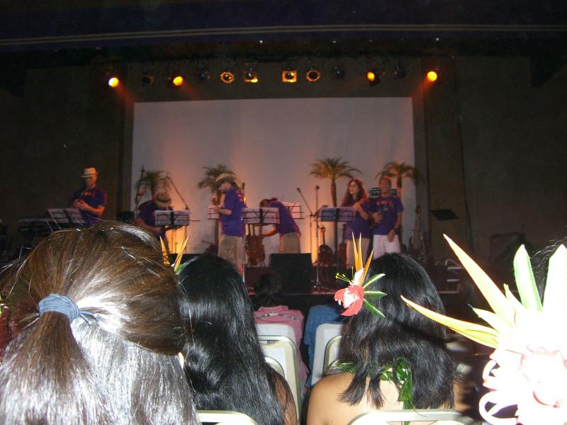 Okilele onstage at AloHai Festival 2011